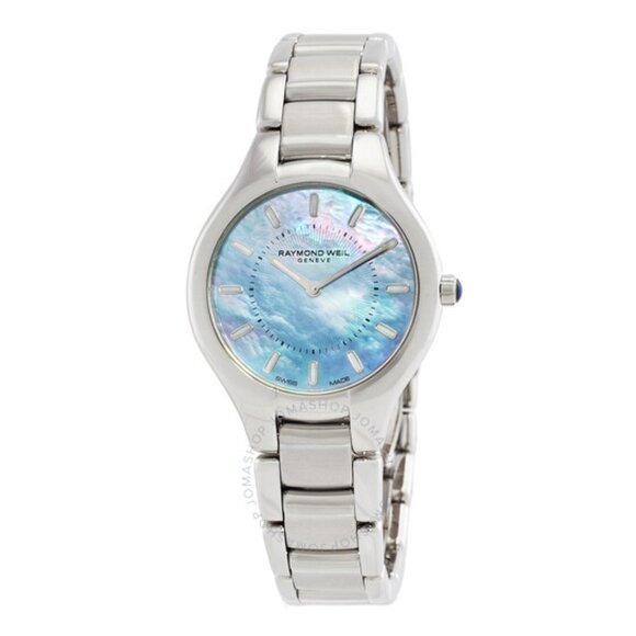 Raymond Weil Noemia Quartz Blue Mother of Pearl Dial Ladies - Picture 1 of 1